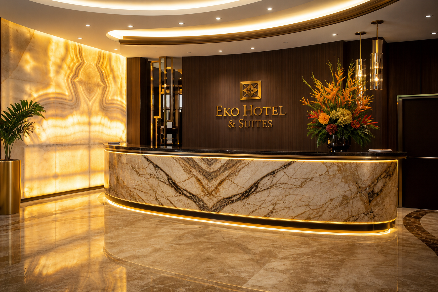 Eko Suites — Lobby Transformation